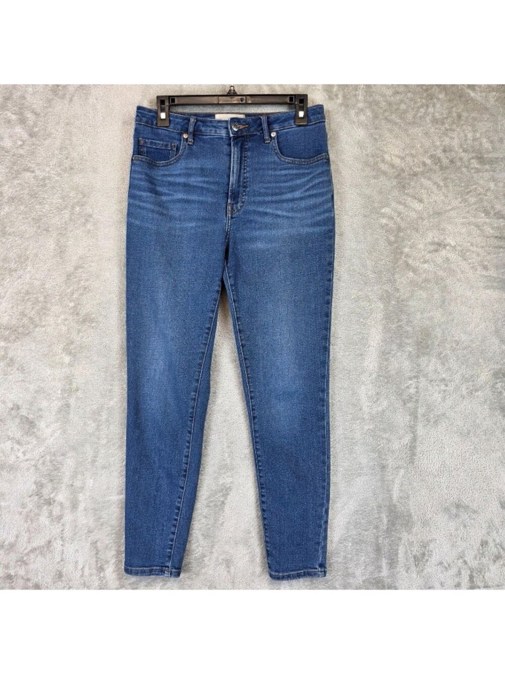 Everlane The Curvy High-Rise Skinny Jean Jeans Womens 29 Blue Wash Stretch Denim